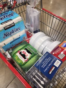 Personal shopping at Costco for a Business Event